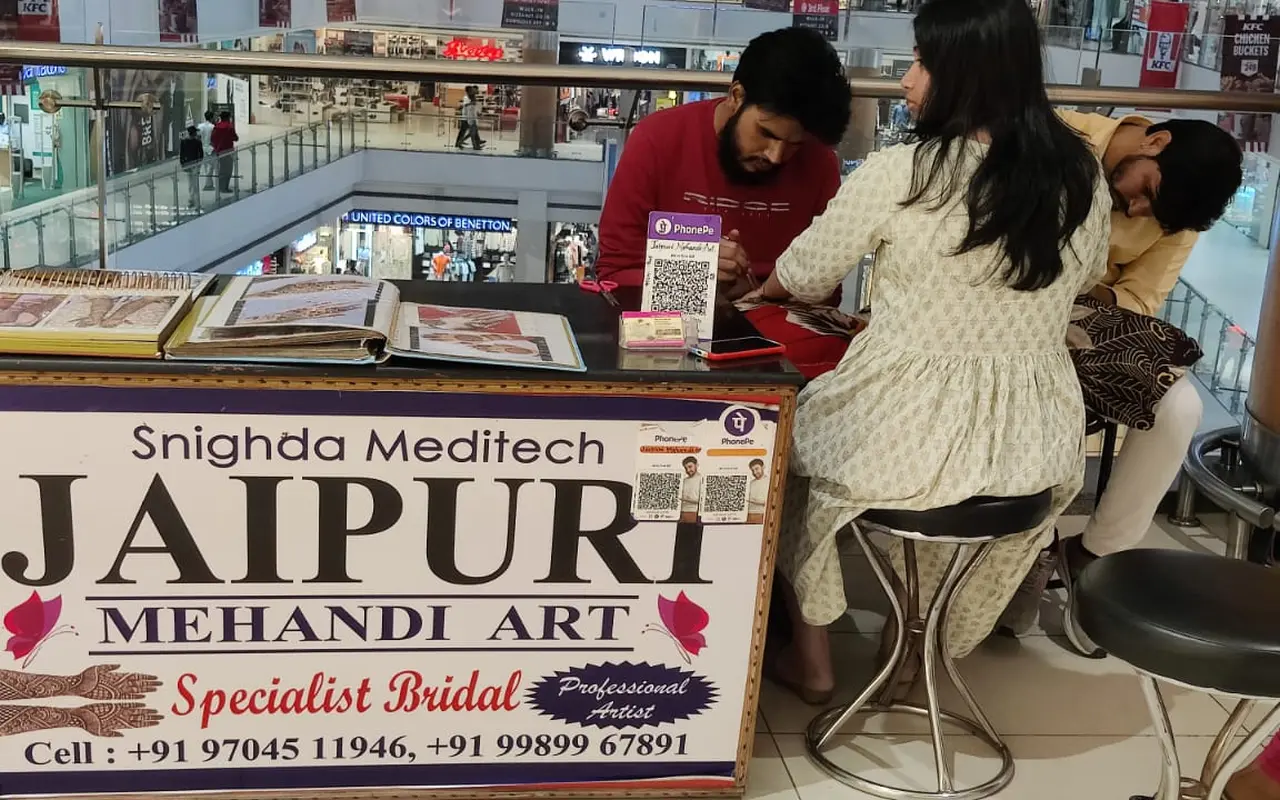 Jaipuri Mehndi at PVP Square