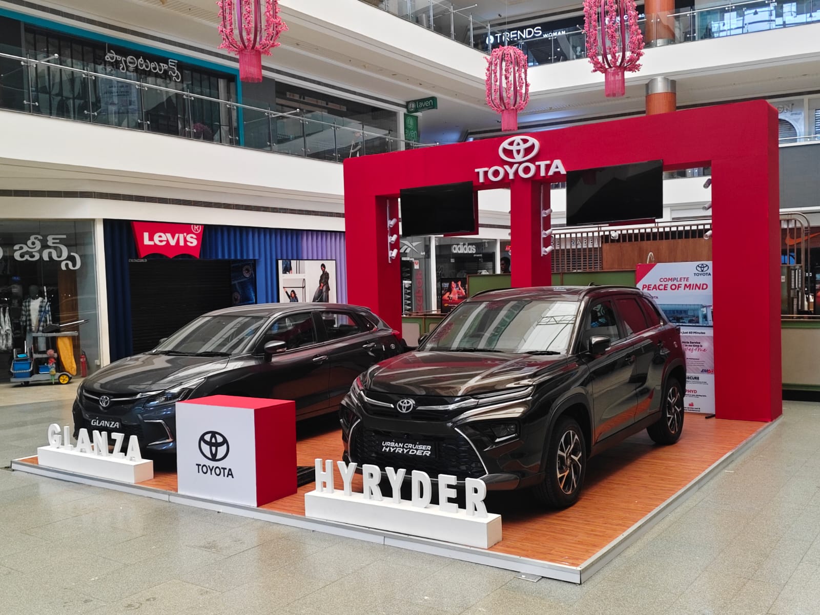 Toyota Car Display Event