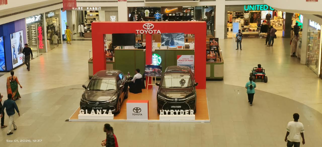 Toyota Car Display Event gallery 1